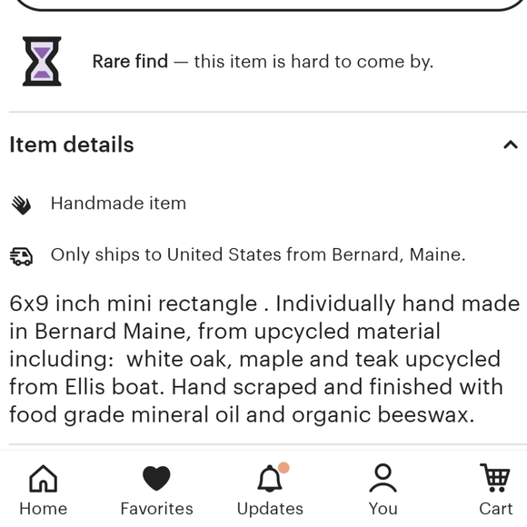 Bosco mini artisanal board - Picture 2 of 10